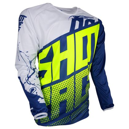 Camiseta de motocross Shot DEVO VENOM BLUE NEON YELLOW NIÑO Ref : SO1211 
