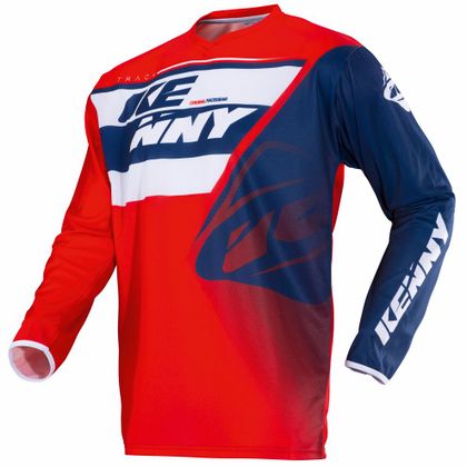Camiseta de motocross Kenny TRACK - AZUL BLANCO ROJO - 2018 Ref : KE0814 