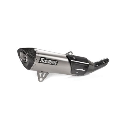 Silencieux Akrapovic inox embout carbone Ref : S-B4SO2-HRT / 18113935 
