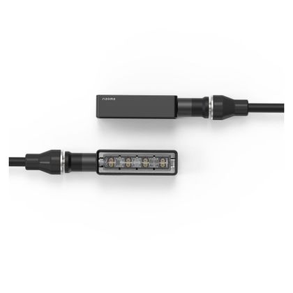 Rizoma Layer - 1 fonction (la paire) Richtingaanwijzer - Zwart Ref: RZ1122 / TS140B 