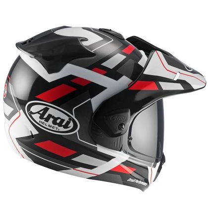 Casque Arai TOUR-X5 - MATCH - Noir / Rouge