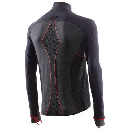 Veste Six2 WTJ W3 WIND STOPPER - Noir / Rouge