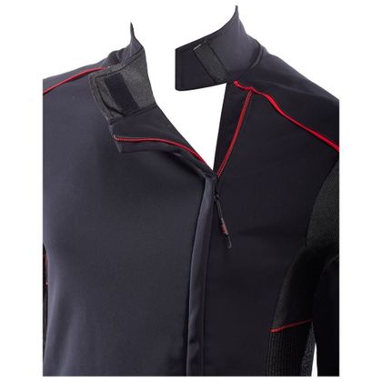 Veste Six2 WTJ W3 WIND STOPPER - Noir / Rouge