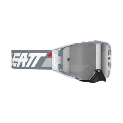 Gafas de motocross Leatt VELOCITY 6.5 IRIZ 2024 - Gris / Rojo
