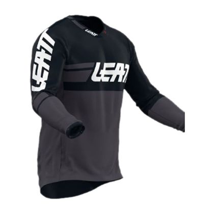 Camiseta de motocross Leatt 4.5 X-FLOW 2024 - Negro
