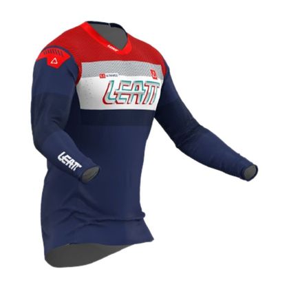 Camiseta de motocross Leatt 5.5 ULTRAWELD 2024 - Azul