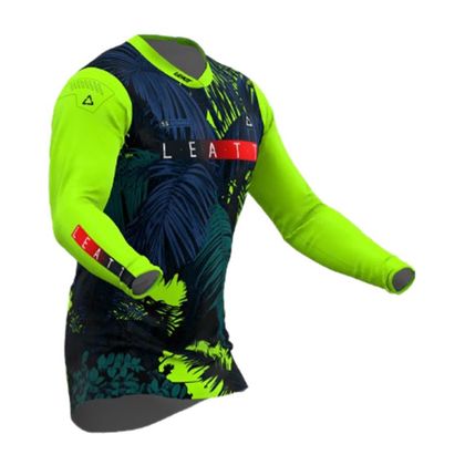 Camiseta de motocross Leatt 5.5 ULTRAWELD 2024 - Gris / Negro
