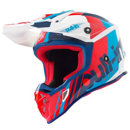 Casque cross Pull-in RACE NAVY RED 2019 Ref : PUL0228 