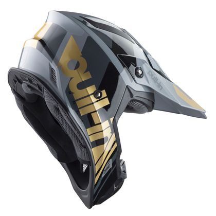 Casque cross Pull-in RACE GREY GOLD 2019