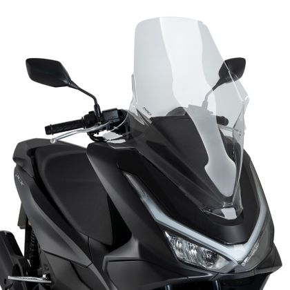 Puig V-TECH LINE TOURING (+21 cm) Bubbel - Kleurloos Ref: PUI0907 HONDA 125 PCX 125 ABS - 2025