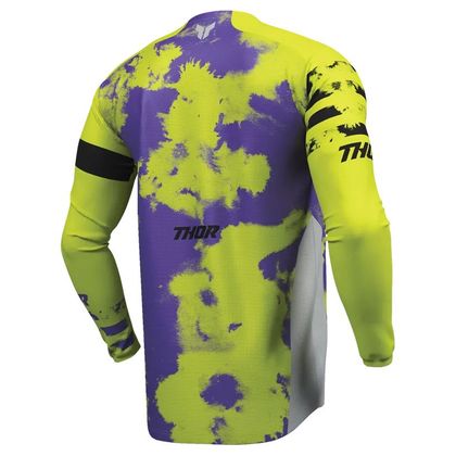 Thor LAUNCH BLEACH 2025 Cross jersey - Grey / Yellow
