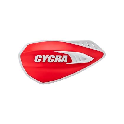 Protèges-mains CYCRA CYCLONE BLANC/ROUGE Universel - Blanc / Rouge Ref : CYC0659 / 06351737 