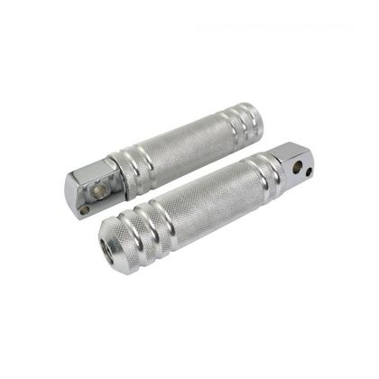 Bike It Fußrasten Universell - Grau