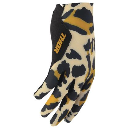 Thor SPORT CHEETAH - WOMEN 2025 Cross gloves - Yellow