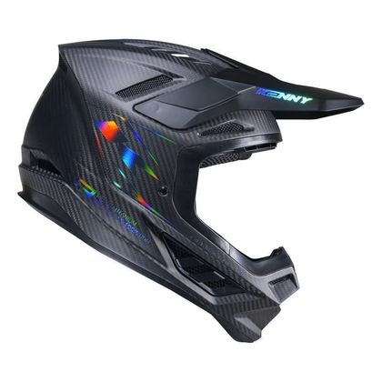 Kenny TITANIUM KOOLSTOF 2026 Crosshelm - Carbon / Grijs