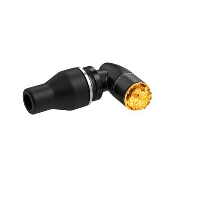 Clignotant Rizoma Light Unit S avec support (la paire) Universel - Noir