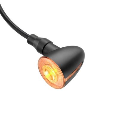 Clignotant Rizoma IRIDE S - 3 fonctions (la paire) Universel - Noir