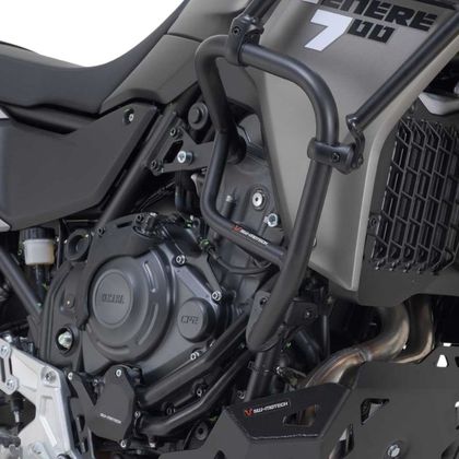 SW-MOTECH Crashbar Top block Sturzpads - Schwarz