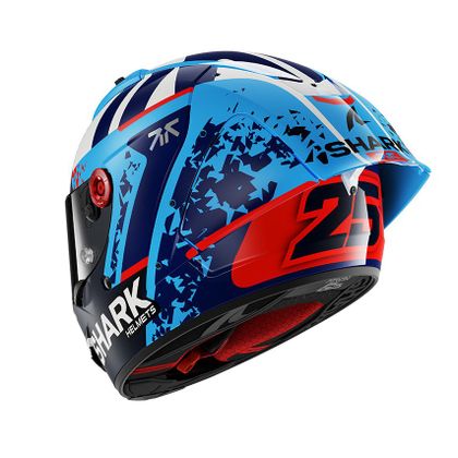 Casque intégral Shark AERON-GP FIM RACING REPLICA RAUL FERNANDEZ - Bleu / Blanc