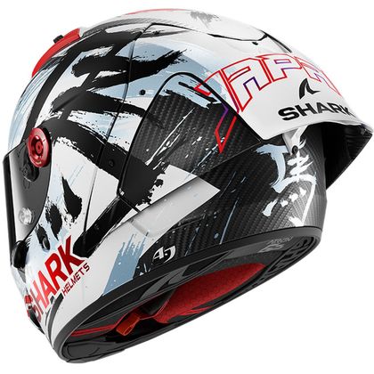Kask integralny Shark AERON-GP FIM RACING #2 REPLIKA ZARCO SUZUKA 2026 - Czarny / Biały
