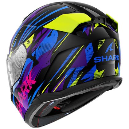 Kask integralny Shark D-SKWAL 3 INKRIDER - Czarny / Fioletowy