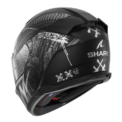 Shark D-SKWAL 3 SHIEVER Integralhelm - Schwarz / Grau
