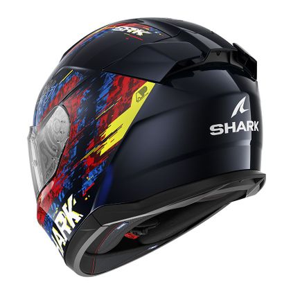 Casque intégral Shark D-SKWAL 3 SPEED-VIB - Bleu / Rouge