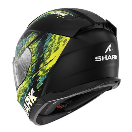 Casque intégral Shark D-SKWAL 3 SPEED-VIB - Noir / Vert