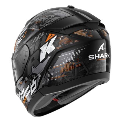 Casque Shark RIDILL 2 - MOLOKAI - Noir / Gris