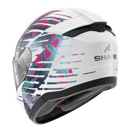 Shark RIDILL 2 - REPTAIA Integraalhelm - Wit Paars Kameleon