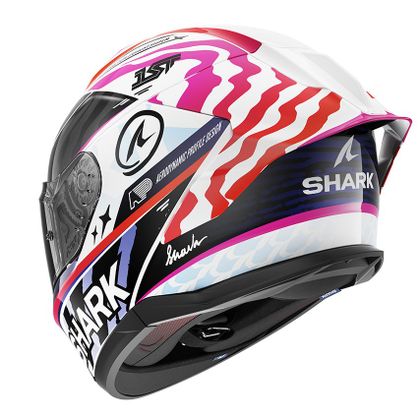Shark SKWAL CUP SPEED-FANCY Integraalhelm - Wit / Oranje