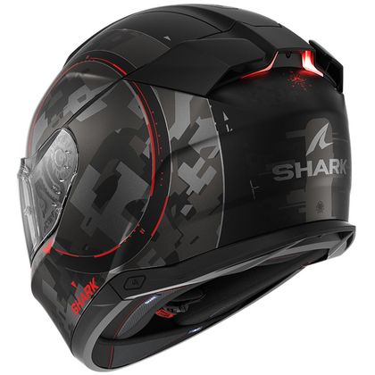 Kask integralny Shark SKWAL i3 GANG MAT - Czarny / Czerwony