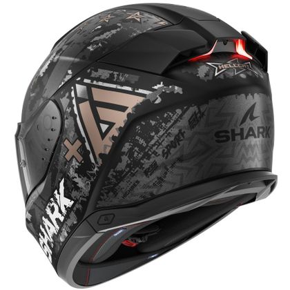 Shark SKWAL i3 - HELLCAT Integralhelm - Schwarz / Grau