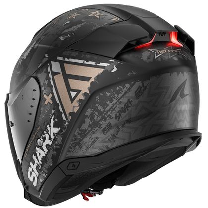 Casque Shark SKWAL i3 JET HELLCAT - Noir / Gris