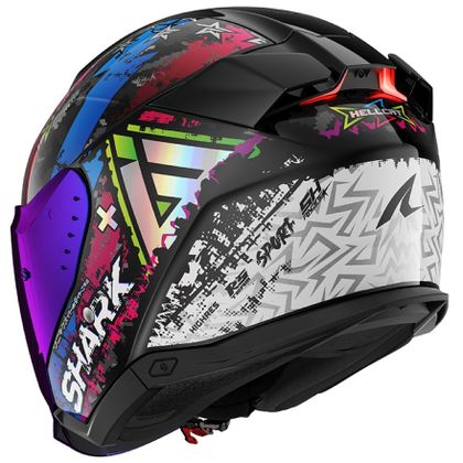 Shark SKWAL i3 JET HELLCAT Jethelm - Zwart / Blauw