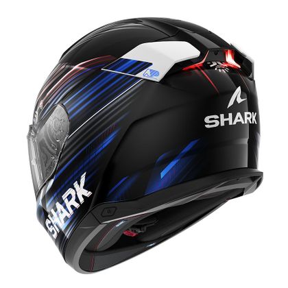 Shark SKWAL i3 LICHT-BLUR Integraalhelm - Blauw / Rood