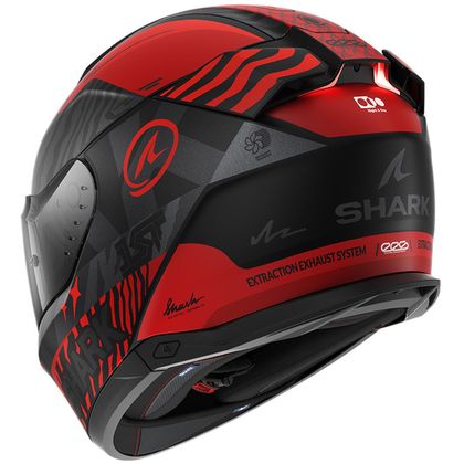 Kask integralny Shark SKWAL i3 SPEED-FANCY MAT - Czarny / Czerwony