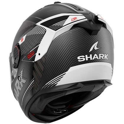 Kask integralny Shark SPARTAN GT PRO Carbon AXIUM MAT - Węgiel / Biały