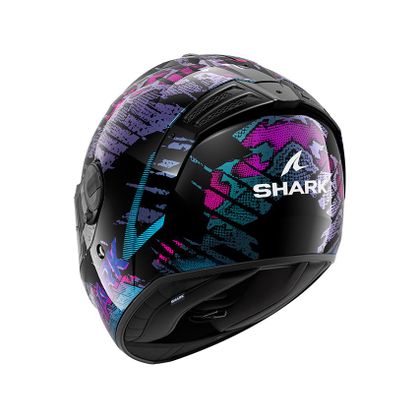 Casque intégral Shark SPARTAN RS REPTAIA - Noir / Bleu