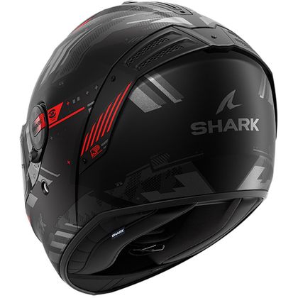 Casque intégral Shark SPARTAN RS SKILFUL MAT - Noir / Rouge