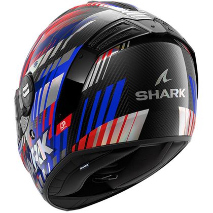 Casque intégral Shark SPARTAN RS CARBON VIBETRACK - Carbone / Rouge