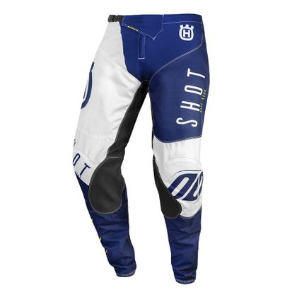 Pantalón de motocross Shot AEROLITE - HUSQVARNA - BLUE YELLOW 2020 Ref : SO1632 