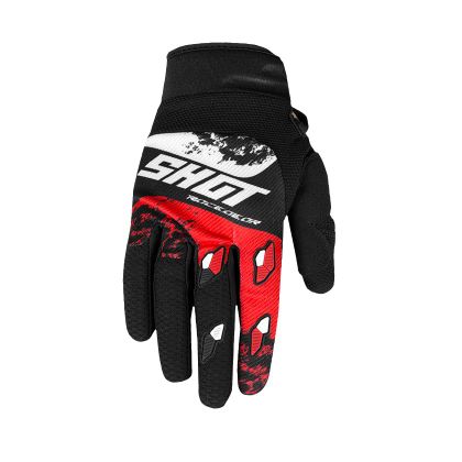 Gants cross Shot CONTACT - SHADOW - RED WHITE 2020 Ref : SO1663 