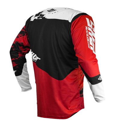 Maillot cross Shot CONTACT - SHADOW - RED WHITE 2020