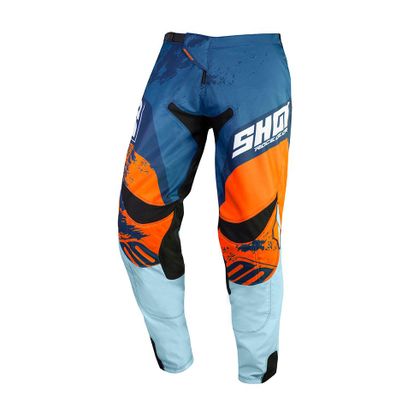 Pantalón de motocross Shot CONTACT - SHADOW - BLUE ORANGE 2020 Ref : SO1653 