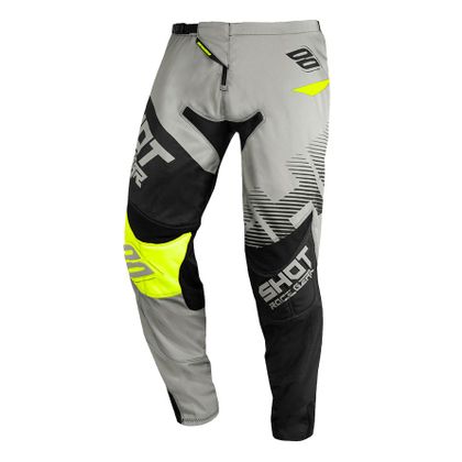 Pantalón de motocross Shot CONTACT - TRUST - GREY NEON YELLOW 2020 Ref : SO1650 