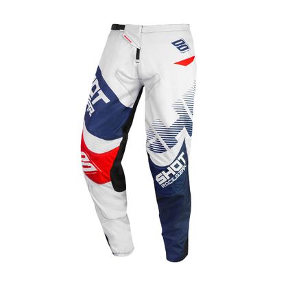 Pantaloni da cross Shot CONTACT - TRUST - BLUE RED 2020 Ref : SO1641 