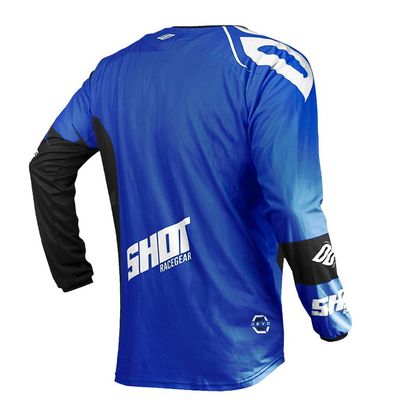 Camiseta de motocross Shot DEVO - VENTURY - BLUE 2020