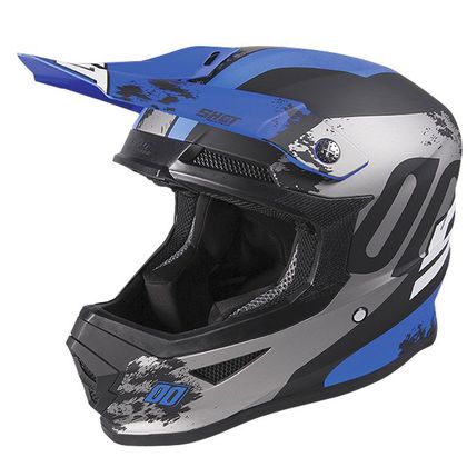 Casco de motocross Shot FURIOUS - SHADOW - BLUE MATT 2020