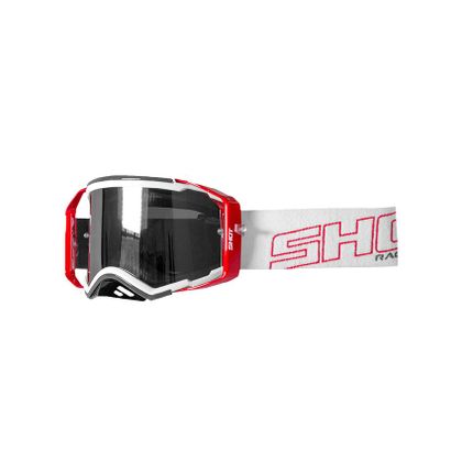 Gafas de motocross Shot LITE - GREY RED GLOSSY 2020